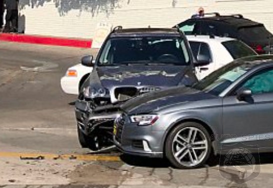 Late Night Show Host, Jimmy Kimmel, WRECKS His BMW In Sunset Strip Crash