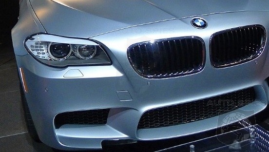 SPIED: 2012 BMW M5 Gets Rear-End Reveal, Thanks To Wind