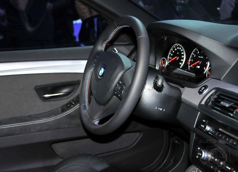 SPIED: Finally, We Get A FIRST Look At The BMW M5 Concept's Interior