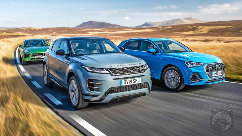 SUV WARS! What Happens When An Audi Q3, Porsche Macan And Range Rover Evoque Get Into A FIGHT?