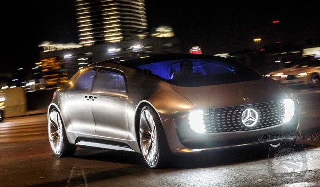 #CES: Mercedes-Benz Drops The Cloth On The Autonomous F 015 — AWFUL Name, AWESOME Concept