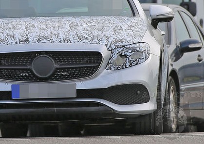 SPIED: The HEAVY Camo Comes OFF! Best Look YET At The All-New, Mercedes-Benz E-Class COUPE!
