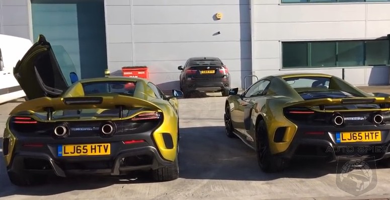 SPIED On The STREET! VIDEO: They're HERE! FIRST Clip Of All-New McLaren 675LT Spiders Arriving
