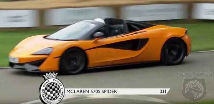 #GOODWOOD: VIDEO — FIRST Look At The All-new McLaren 570S Spider In Action