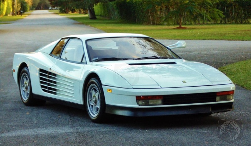 NEWS FLASH: The REAL Miami Vice Ferrari Testarossa Is FOR SALE, Just The Asking Price Is RIDICULOUS