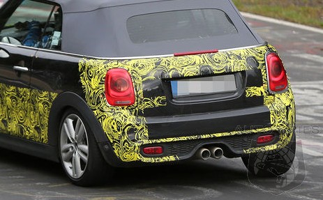 SPIED: MINI's All-New Cooper Snapped On The 'Ring, Teenage Girls