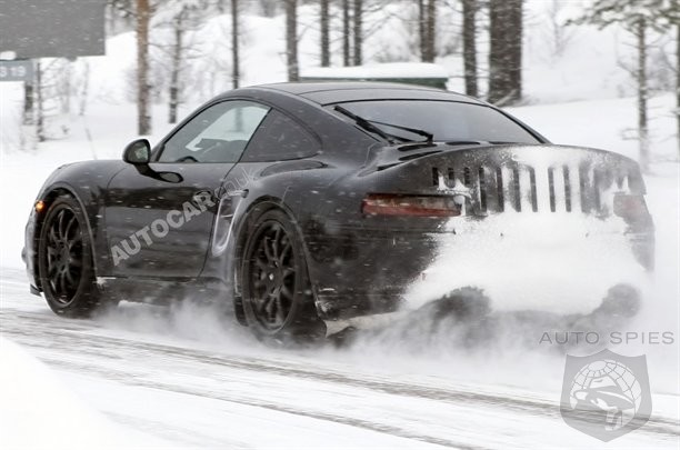 SPIED: Porsche's New 911 Spotted During Winter Testing