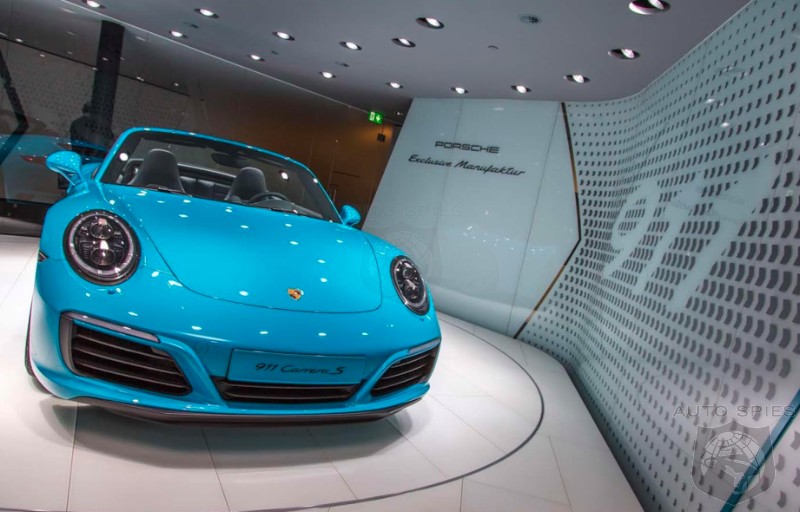 #IAA: AWESOME or AWFUL? How Do YOU Like The Porsche 911 In MIAMI BLUE