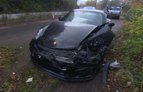 Top Gear's Chris Harris Involved In Crash With Porsche 911 GT3 Touring