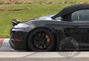 SPIED: REFRESHED + Updated Porsche Boxster Spyder Is NABBED Working Its Way Around The 'Ring — 00R's In LOVE