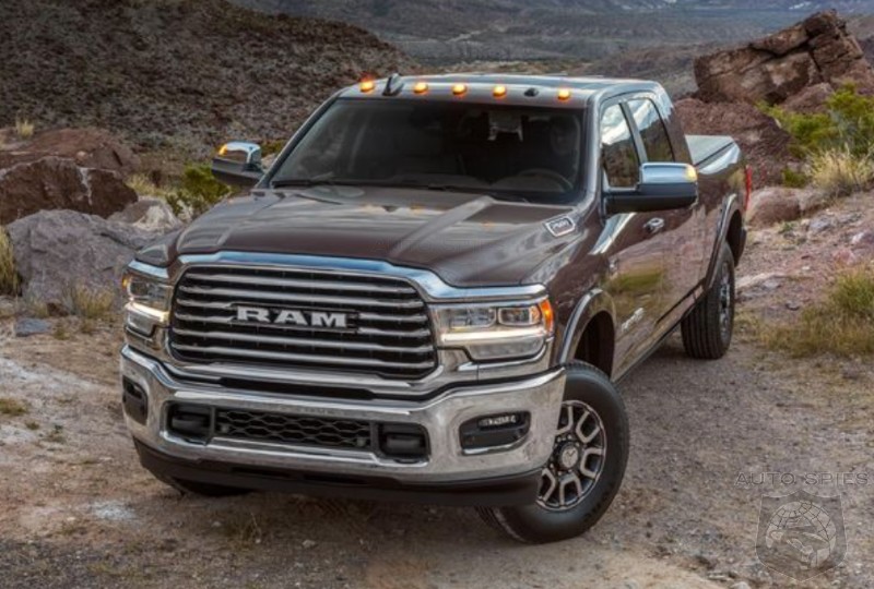 RECALL ALERT: FCA Calls In Over 84K RAM 2500 And 3500 Pick-up Trucks Due To FIRE Risk...