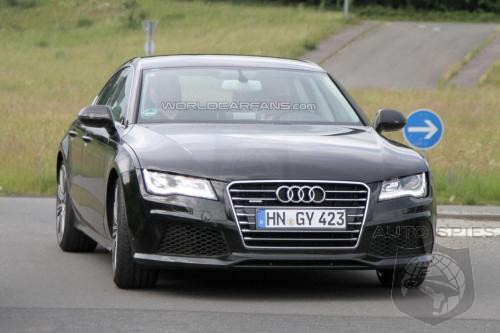 SPIED: Wait Until 001 Sees This - The Audi S7  Makes An Appearance NAKED