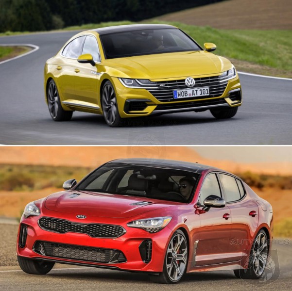 Car Wars Which Sub 40k Sedan Would You Rather Have Kia Stinger Vs