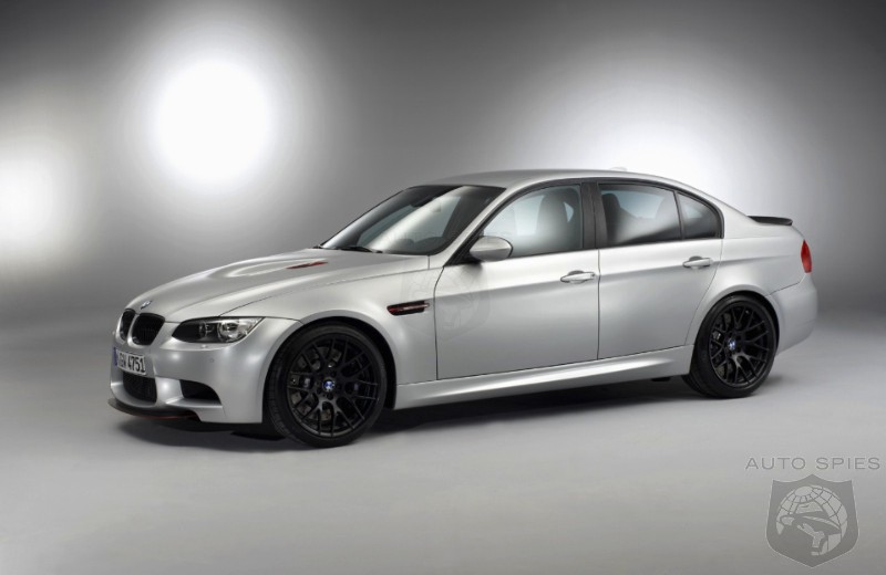 Announced: BMW M3 CRT Lightweight Sedan with 450hp @ 3,400 Pounds!