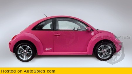Barbie pink volkswagen 2025 beetle car
