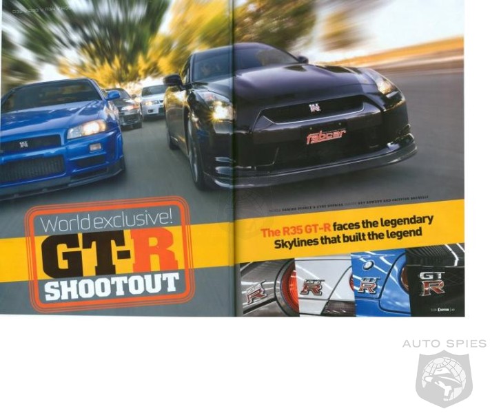 Three Generations of GT-R'S Battle The New R35 to See Whether or Not It ...