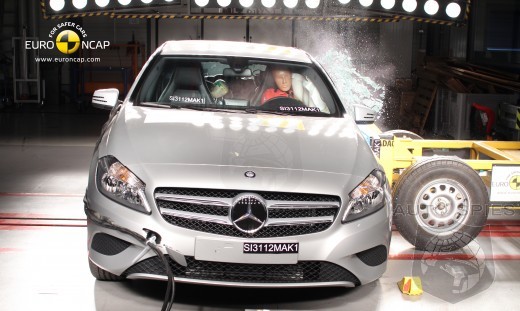 Euro NCAP: 2013 Mercedes-Benz A-Class scores 5-star rating