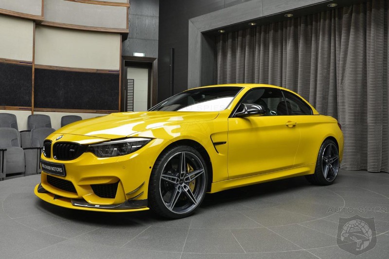 Speed Yellow BMW M4 Convertible by AC Schnitzer stuns crowds in Abu