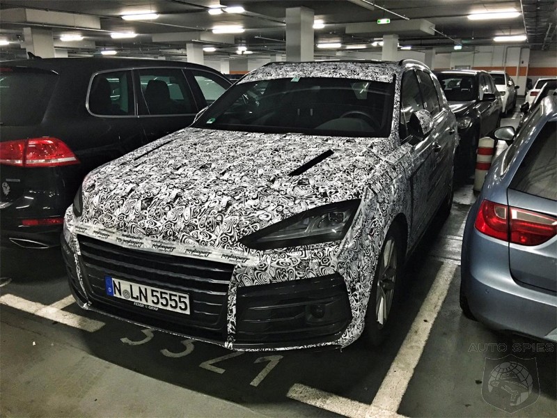 Urus mule spotted as Audi Q7 at Munich Airport? AutoSpies