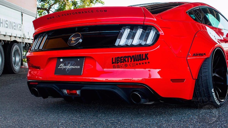 Liberty Walk does the Ford Mustang
