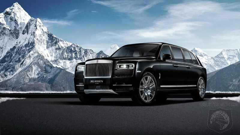 Klassen is offering to convert the Rolls-Royce Cullinan into a long-wheelbase model