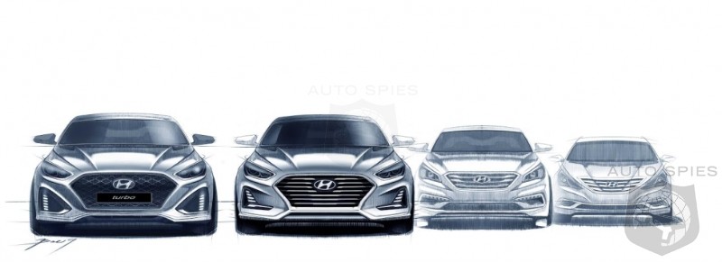 Exclusive renderings of the 2018 Hyundai Sonata facelift