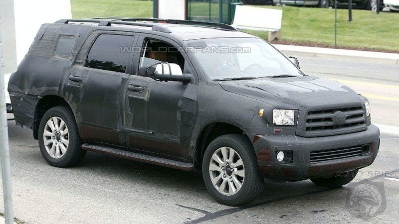 2018 Toyota Sequoia Suv Spy Shots And Latest Rumors Autospies 2018 Toyota Sequoia Suv Spy Shots And