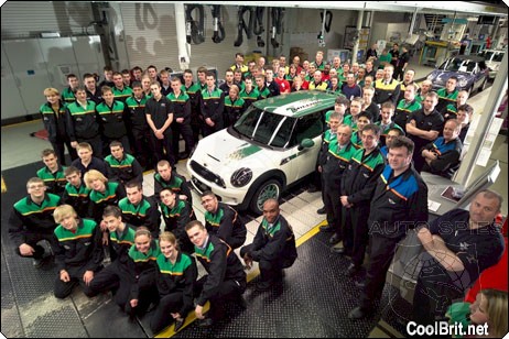 One Millionth NEWER MINI rolls off the production line