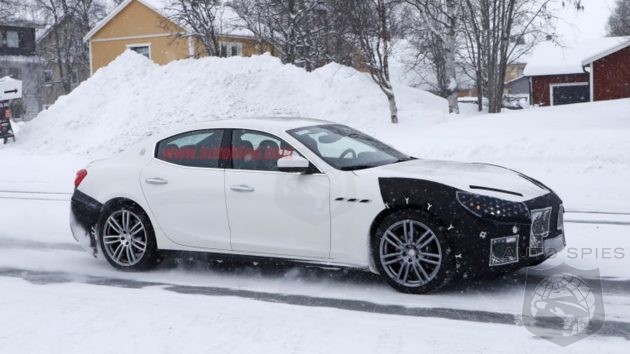 2018 Maserati Ghibli - Spied! Little camouflage sign of small changes.