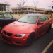 SPIED: BMW M3 in Frozen Red