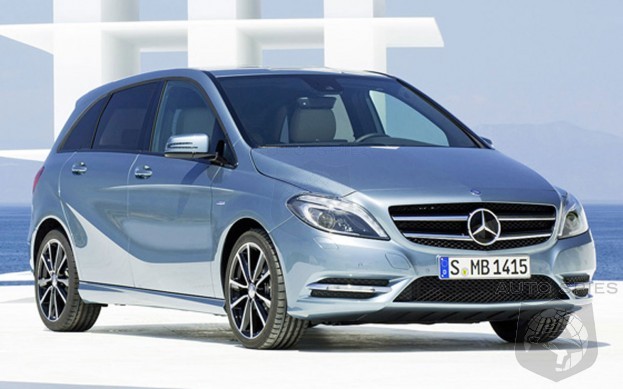 Exterior Shot of Upcoming 2012 Mercedes-Benz B-Class - Leaked?