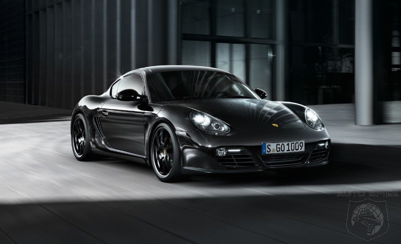 Porsche Cayman S Black Edition Revealed