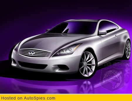 Early Look: 2008 Infiniti G35 Coupe Rendering