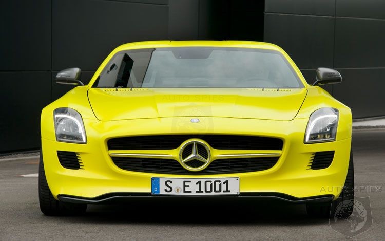 Leaked: Mercedes-Benz SLS AMG E-Cell Prototype