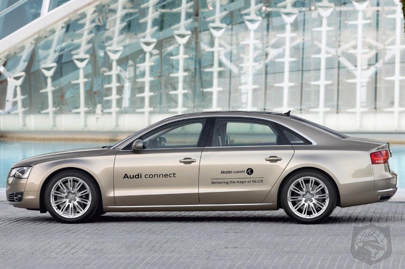 Audi A8 L receives next generation mobile broadband communication technology