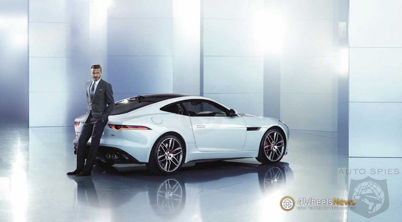 David Beckham is the new brand ambassador at Jaguar