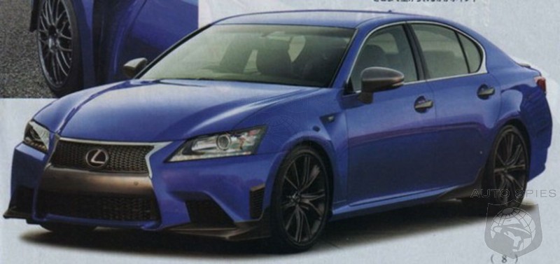 Lexus GS F caught in Japan with no camo